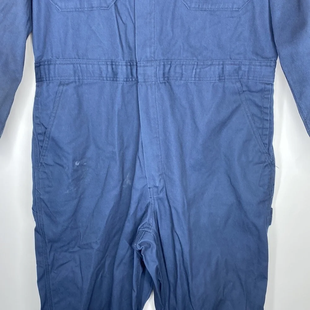 Walls Master Made Navy Blue Coveralls Large Short
